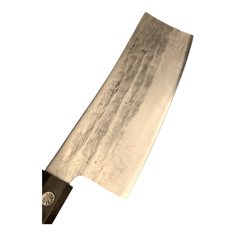 Кован кухненски нож модел сатър за рязане на месо и зеленчуци от високовъглеродна стомана