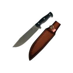Shirogorov Knives Ловен нож фултанг масивен и здрав с G10 дръжка и ATS-34 стомана Shirogorov Knives Ловен нож фултанг масивен и здрав с G10 дръжка и ATS-34 стомана