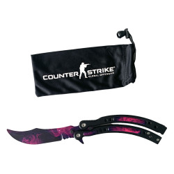 Нож сгъваем тип пеперуда незаточен за правене на трикове -model Galaxy Fire