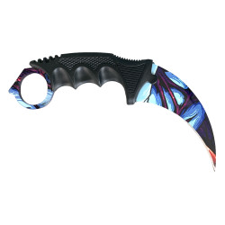 Karambit, нож с фиксирано острие от неръждаема стомана с калъф и нож CS-GO