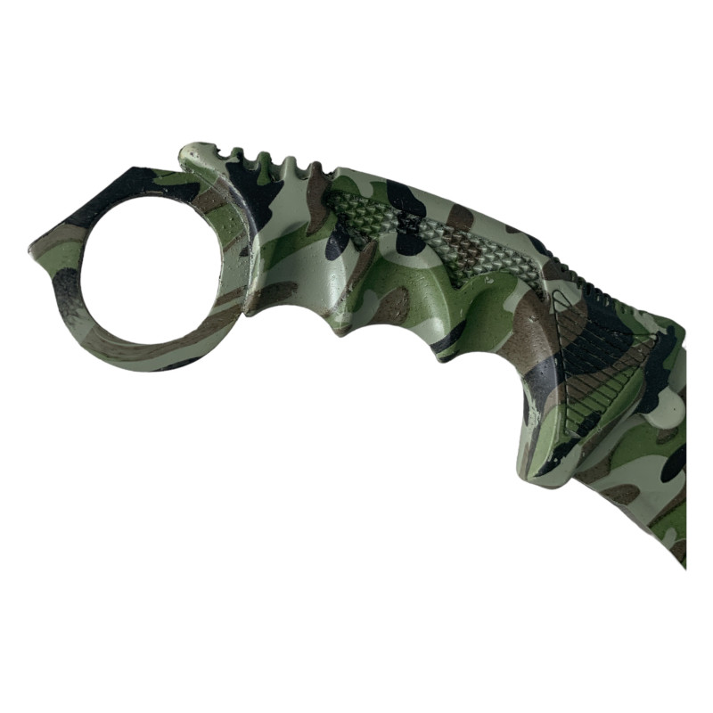 Military Karambit, нож с фиксирано острие от неръждаема стомана с калъф и нож CS-GO