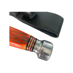 Ръчно направен ловен нож с еленов рог чирени