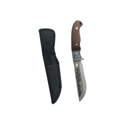 Вдъхновение от руската майсторска изработка: Ловен нож ПАНТЕРА със стомана 65х13 и кания