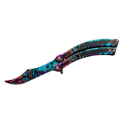 Открийте своя стил с нож пеперуда CS GO - Monster, незаточен тренировъчен