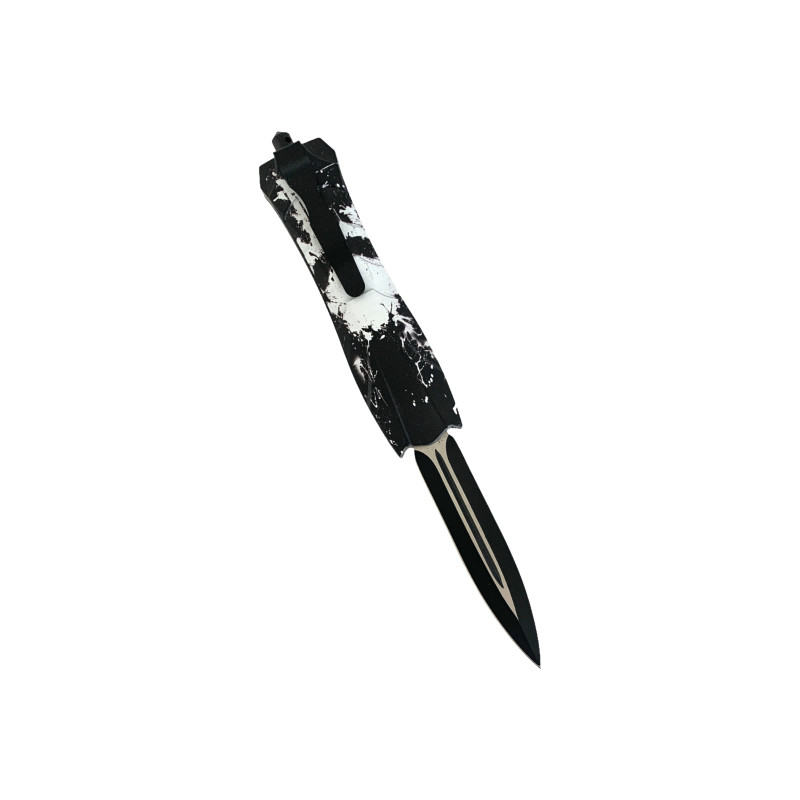 Автоматичен сгъваем нож OTF model Black Skull