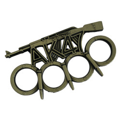 Масивен метален бокс Vintage цвят за самозащита или колекция АК-47