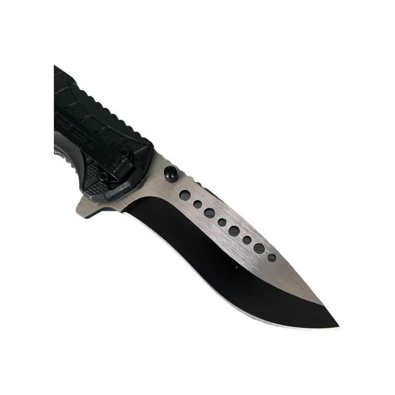 Апокалиптичен зомби-нож Сгъваем автоматичен нож с черепен дизайн