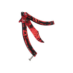 Нож сгъваем тип пеперуда незаточен за правене на трикове -model Fire