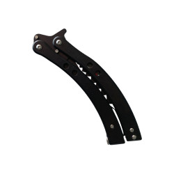 Нож сгъваем тип пеперуда незаточен за правене на трикове -model Акула