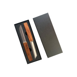 Уникален японски нож,комплект от два броя в кутия за подарък