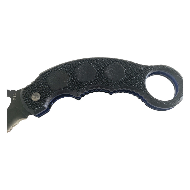 Сгъваем нож Орлов нокът KARAMBIT X14 BLACK