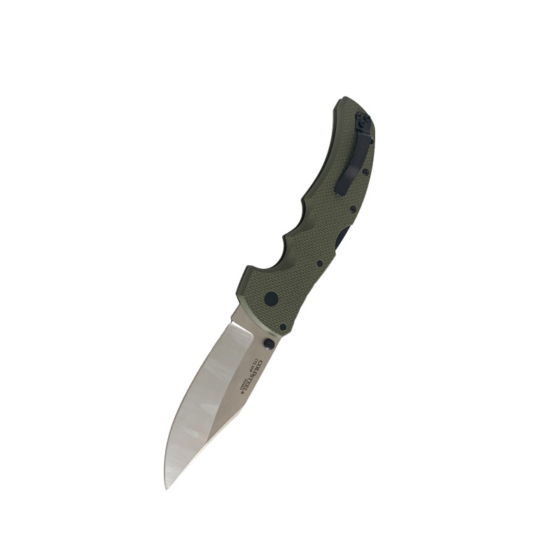 Vip Ever - Сгъваем джобен нож с clip point острие и G10 зелена дръжка
