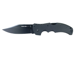 Vip Ever - Сгъваем джобен нож с clip point острие и черно антирефлекторно покритие