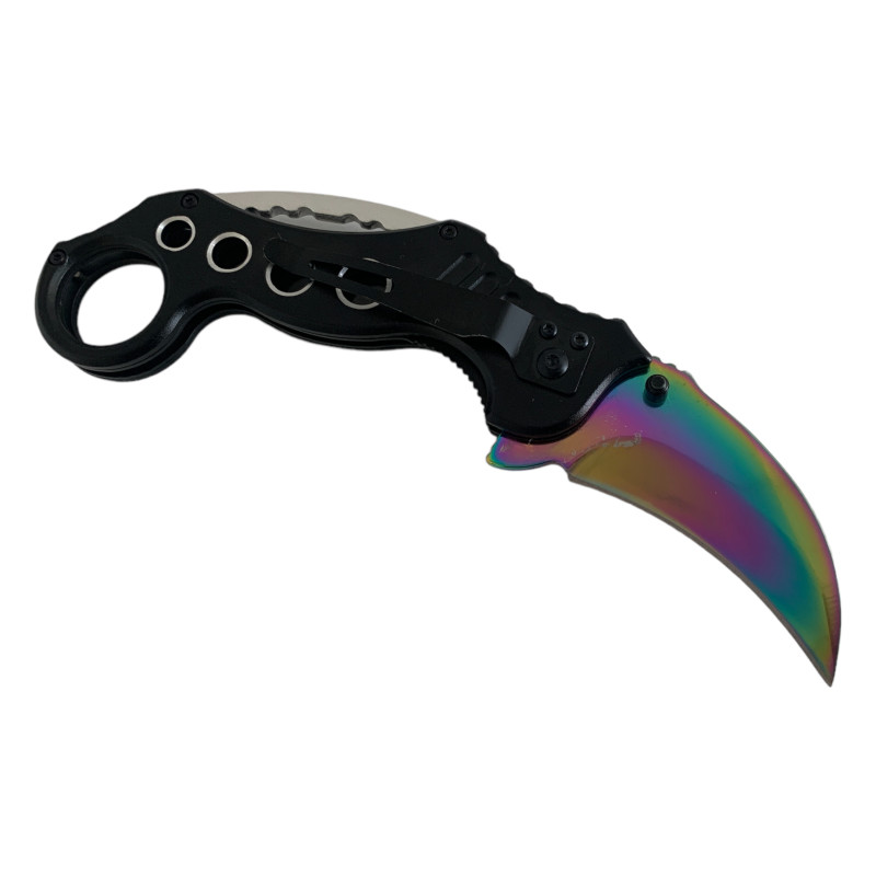 Сгъваем Karambit Rainbow - Вашият Верен Тактически Спътник