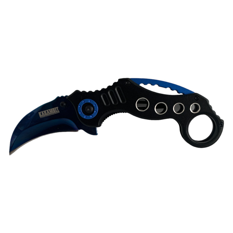 Сгъваем Karambit Marine Blue - Вашият Верен Тактически Спътник