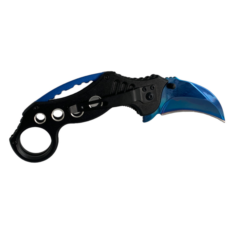 Сгъваем Karambit Marine Blue - Вашият Верен Тактически Спътник