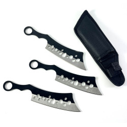 Комплект от 3 броя ножове за хвърляне Mate-War
