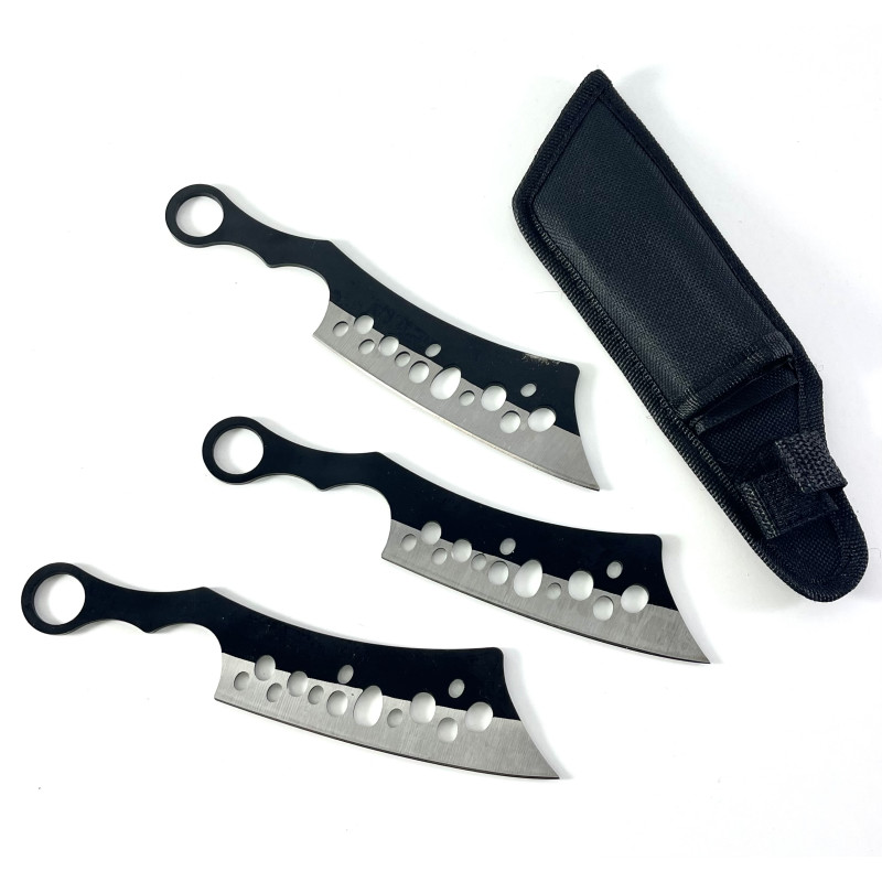Комплект от 3 броя ножове за хвърляне Mate-War