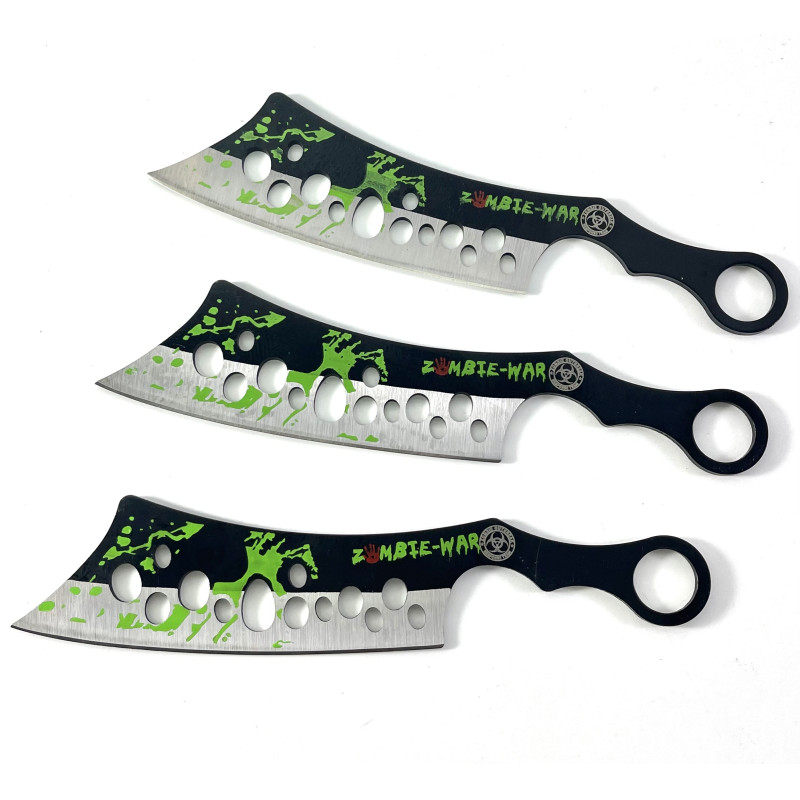 Комплект от 3 броя ножове за хвърляне Mate-War