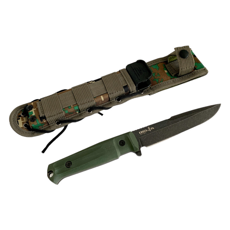 Тактически нож Green Beret с мултифункционален камуфлажен кобур