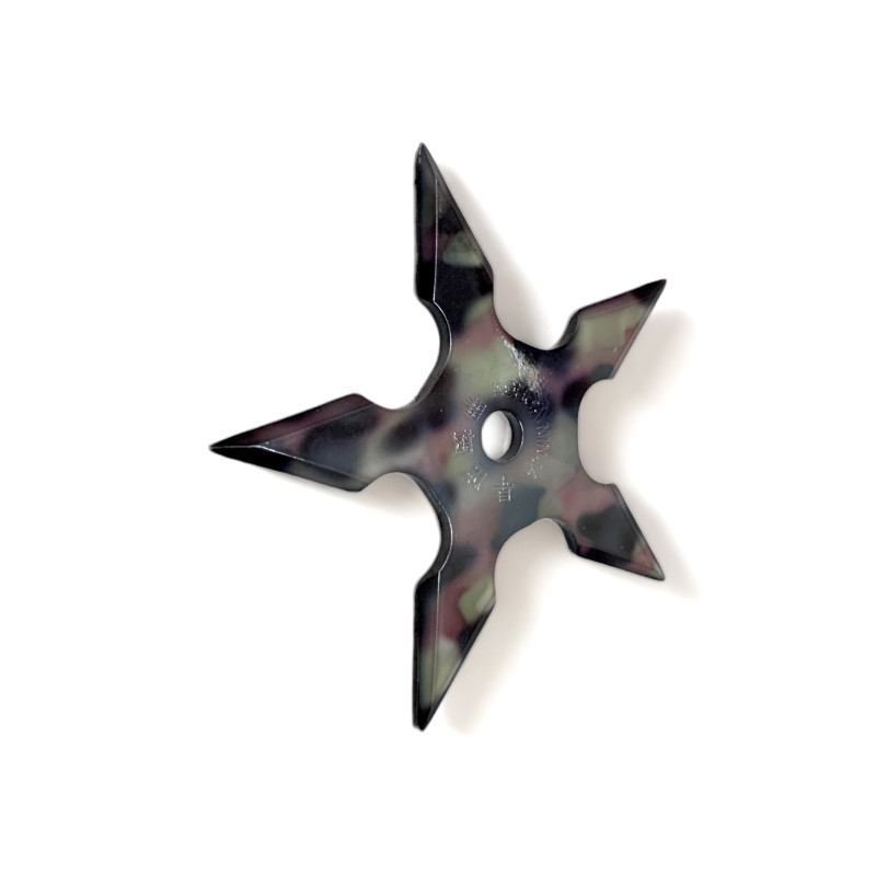 Шурикен звезда с калъф маскировъчен цвят