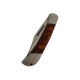 Стилен и практичен Сгъваем джобен нож с калъф и дървена дръжка за всекидневно носене
