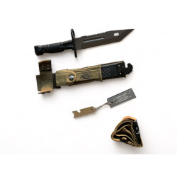 Тактически нож Тиран с многофункционален калъф