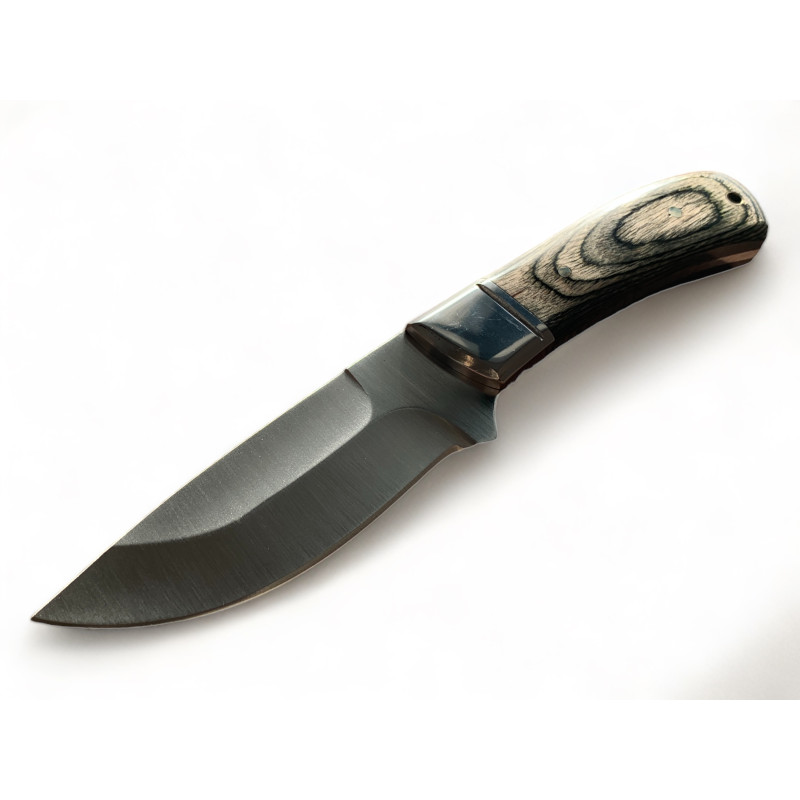 Класически ловен нож Хидеон с дървена дръжка