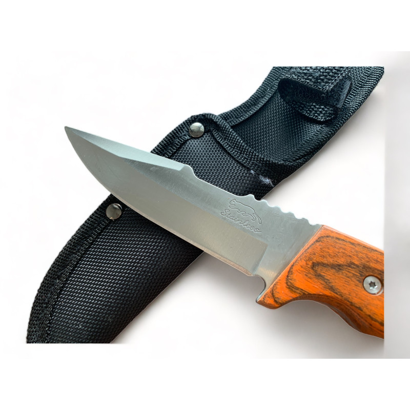 Ловен нож "Hunter's Legacy"  с дръжка от полирани чирени