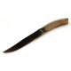 Ловен нож с дръжка от еленов рог и кания от еко кожа