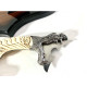 Декоративен нож "Морски вълк" с изящна дръжка и стойка