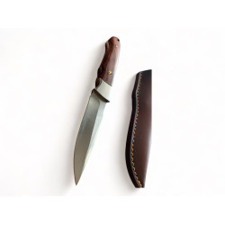 Класически ловен нож Традицион с кожен калъф