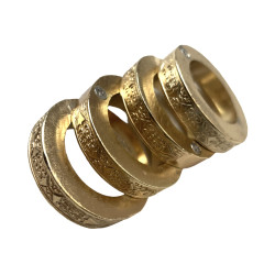 Комплект тактически пръстени за самозащита с декоративна гравюра