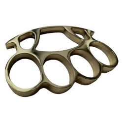 Масивен Метален Бокс в Златист Цвят за Самозащита