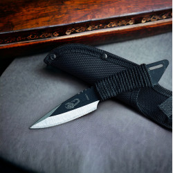 Мултифункционален Нож за Оцеляване - Идеален за Лов и Приключения в Планината