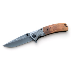 Сгъваем Джобен Нож от Маслиново Дърво и 440C Стомана - Ножове Онлайн