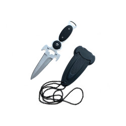 Многофункционален Нож с Фиксирано Острие и Верижка за Носене - Ножове Онлайн