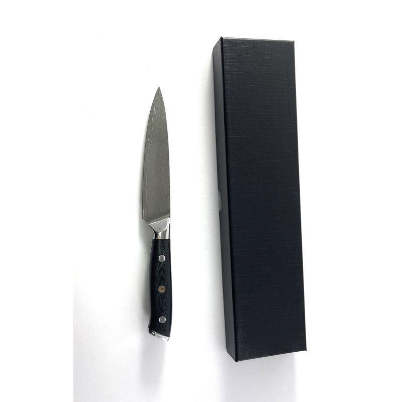 Професионален Кухненски Нож "DAMASK" с Японска Дамаска Стомана VG10 | Ножове Онлайн