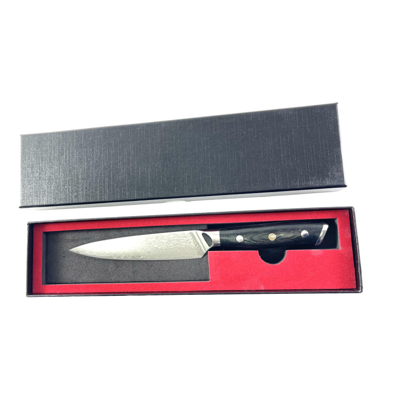 Професионален Кухненски Нож "DAMASK" с Японска Дамаска Стомана VG10 | Ножове Онлайн