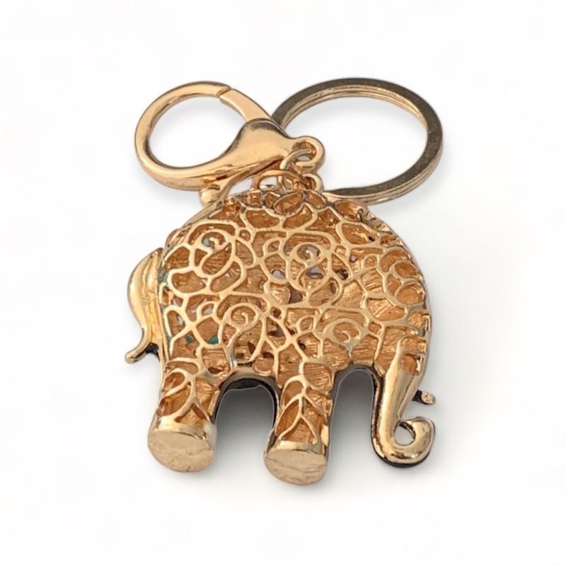 "Зората на Богатството" - ключодържател с украсен слон
