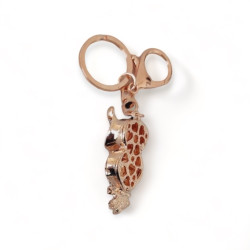 Ключодържател с бухал и кристални очи - Пазителят на Тайните