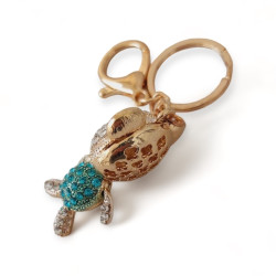 Чаровен ключодържател с кристално мече - Звезден Приятел