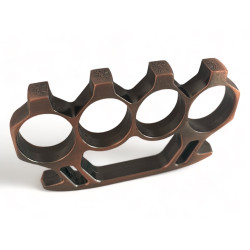 Ергономичен Метален Инструмент "Choppers" за Самозащита в Меден Цвят