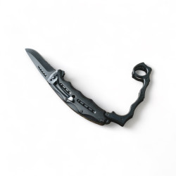 Тактически сгъваем нож с пръстен за захват - Прецизно и удобно рязане 