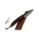 Ловен нож модел PC15 с фултанг конструкция и кожена кания