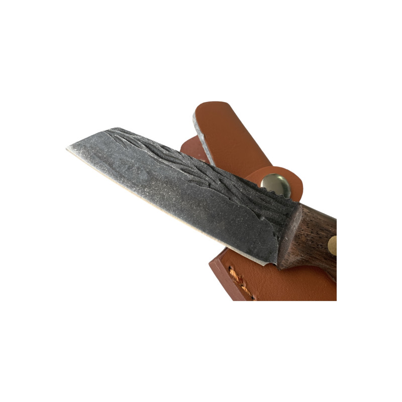 Ловен Нож "CM77" Фултанг с Кожена Кания от Knives