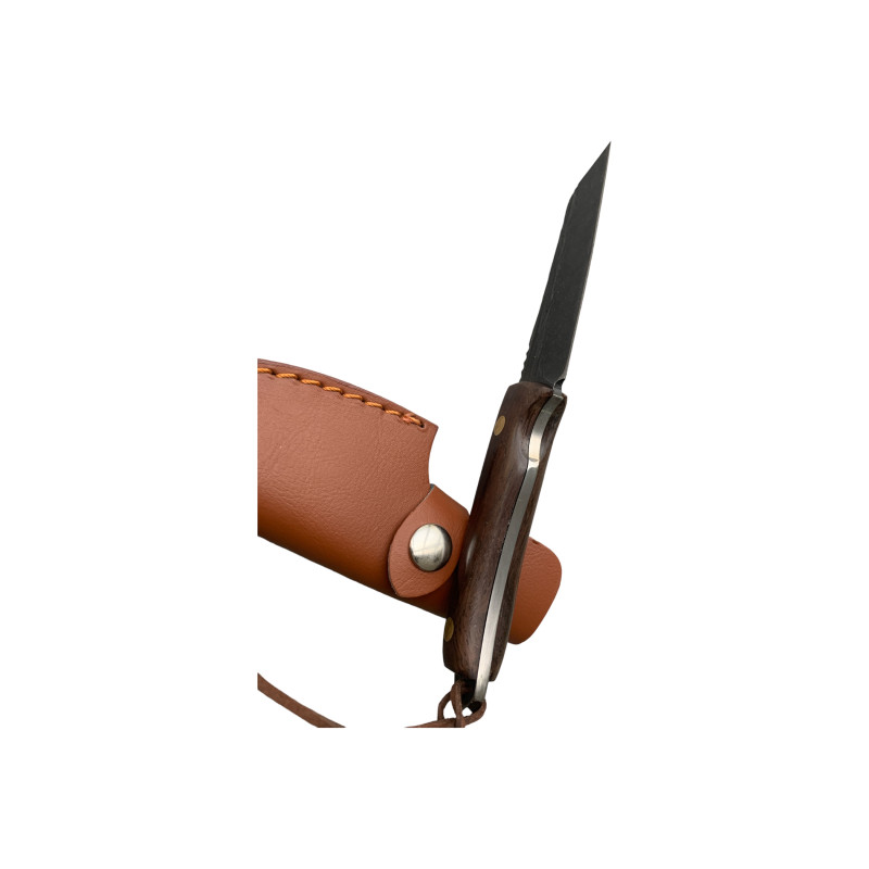 Ловен Нож "CM77" Фултанг с Кожена Кания от Knives