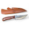 Ловен нож Knives FB1763F с фиксирано острие и дървена дръжка