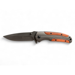 Браунинг сгъваем нож - 440 стомана, 21 см дължина, дървена дръжка