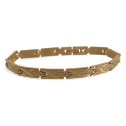 Дамска гривна от медицинска стомана с есенни мотиви "Есенен повей"